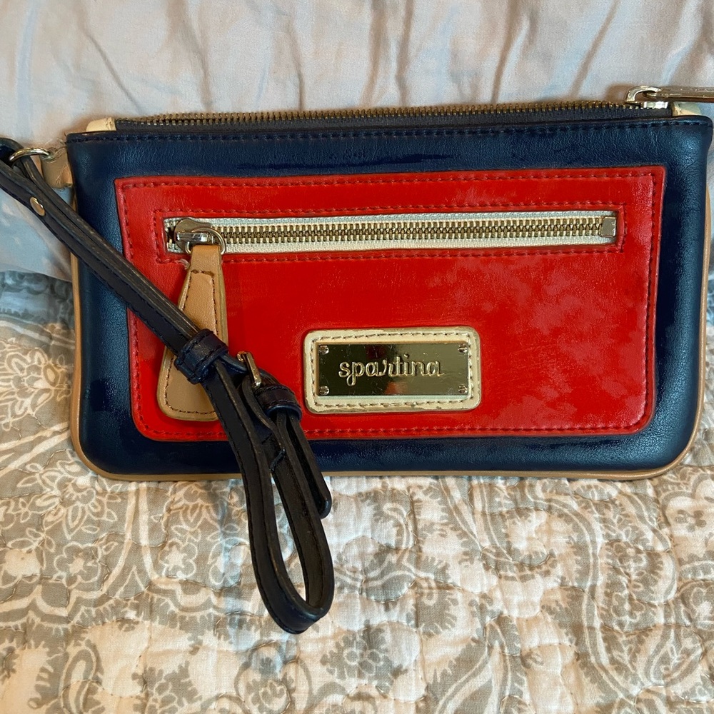 Spartina. Large wristlet.